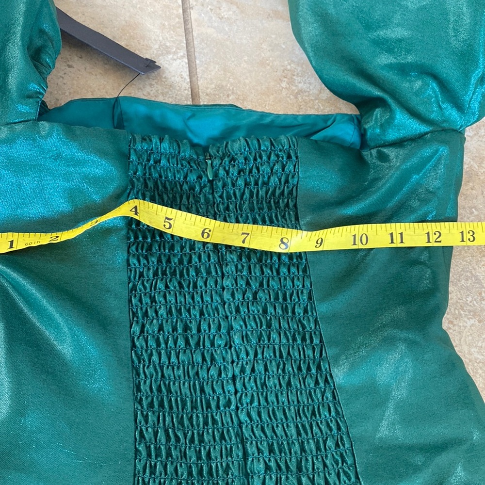 Emerald green new with tag grown size xs